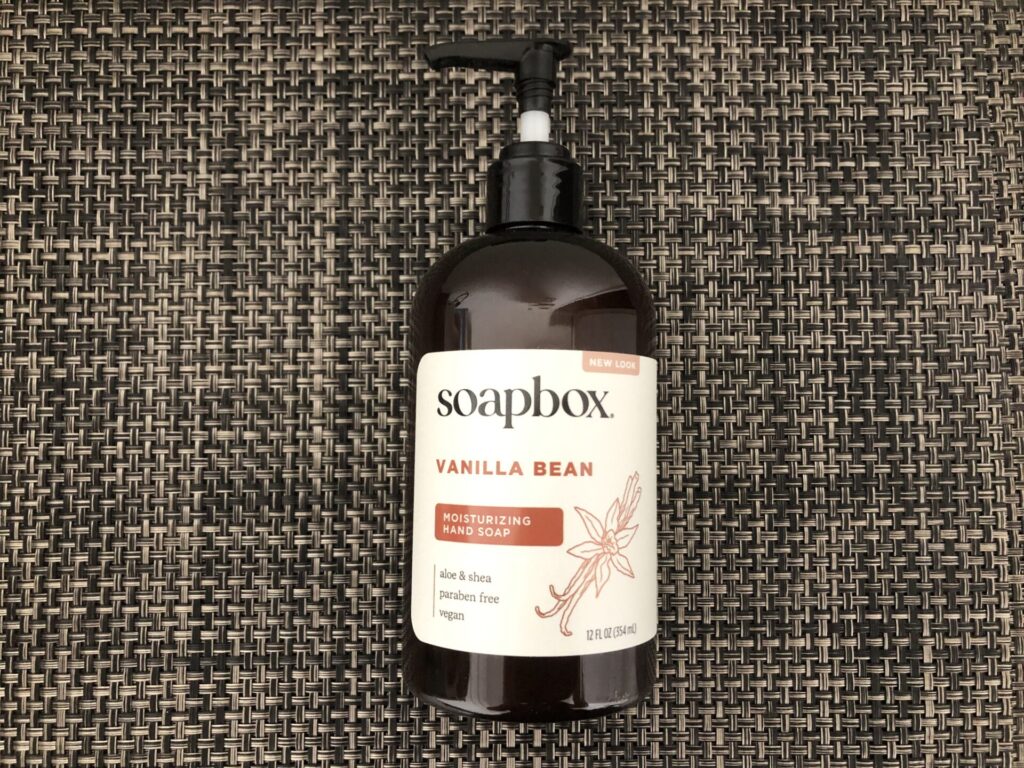 Soapbox 液体ハンドソープのボトル