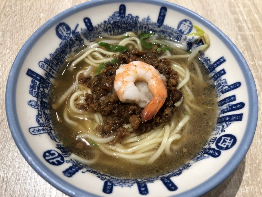 台湾で食べた担仔麺