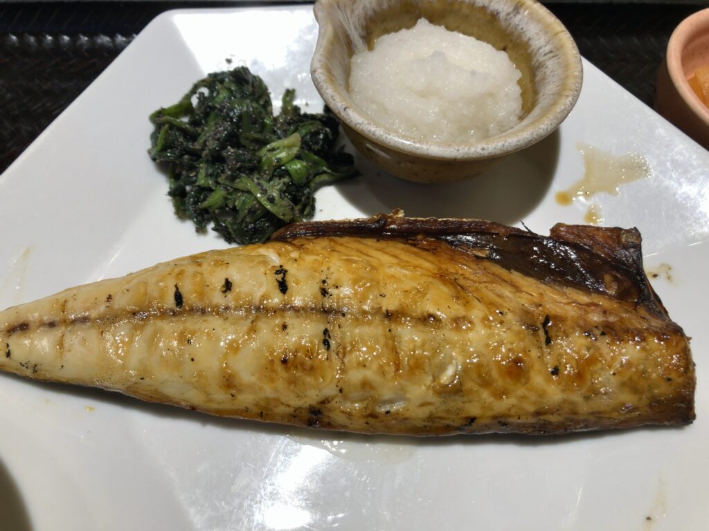 大戸屋「さばの炭火焼き定食」のサバ